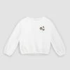 Miles Chandail Broderie Fleurs D'automne -Enfant Périphériques Magasin miles chandail broderie fleurs dautomne