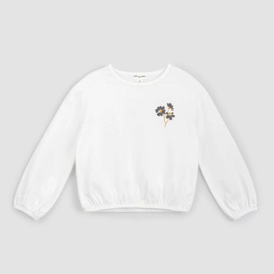 Miles Chandail Broderie Fleurs D'automne 3 Miles Chandail Broderie Fleurs D'automne