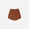 Miles Short Ambre Taille Froncée -Enfant Périphériques Magasin miles short ambre taille froncee