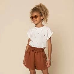 Miles Short Ambre Taille Froncée -Enfant Périphériques Magasin miles short ambre taille froncee 2