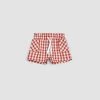Miles Short Red Gingham Bébé -Enfant Périphériques Magasin miles short red gingham bebe