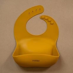 Minika Bavette En Silicone Ocre