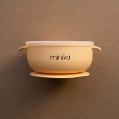 Minika Bol De Silicone Avec Couvercle Sunset