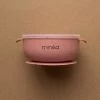 Minika Bol En Silicone Avec Couvercle Sorbet -Enfant Périphériques Magasin minika bol en silicone avec couvercle sorbet