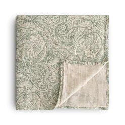 Mushie Couverture En Mousseline Green Paisley 10 Mushie Couverture En Mousseline Green Paisley -Enfant Périphériques Magasin mushie couverture en mousseline green paisley 3