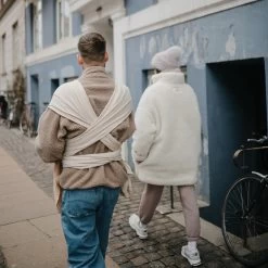 Mushie Écharpe De Portage Ivory