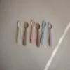Mushie Ensemble De 2 Cuillères En Silicone Ivory -Enfant Périphériques Magasin mushie ensemble de 2 cuilleres en silicone ivory