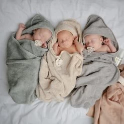 Mushie Serviette à Capuche Gray 10 Mushie Serviette à Capuche Gray -Enfant Périphériques Magasin mushie serviette a capuche gray 3