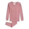 Petit Lem Pyjama En Tricot Côtelé Wild Rose -Enfant Périphériques Magasin petit lem pyjama en tricot cotele wild rose