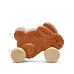 Plan Toys Lapin Roulant Brun -Enfant Périphériques Magasin plan toys lapin roulant brun 3