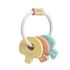 Plan Toys Trousseau De Clés Hochet Pastel -Enfant Périphériques Magasin plan toys trousseau de cles hochet pastel