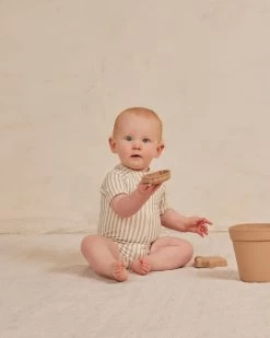 Quincy Mae Maillot Une Pièce Ligné Ash -Enfant Périphériques Magasin quincy mae maillot une piece ligne ash 2