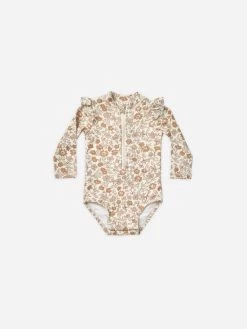 Quincy Mae Maillot Une Pièce Manches Longues Garden -Enfant Périphériques Magasin quincy mae maillot une piece manches longues garde 2