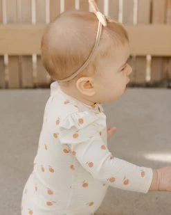 Quincy Mae Maillot Une Pièce Manches Longues Oranges -Enfant Périphériques Magasin quincy mae maillot une piece manches longues orang 3