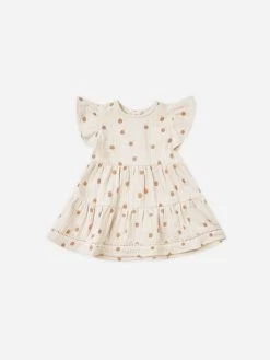 Quincy Mae Robe Lily Oranges -Enfant Périphériques Magasin quincy mae robe lily oranges 2