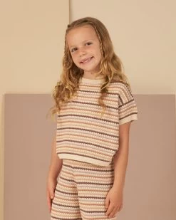 Rylee + Cru Haut Honeycomb Stripe -Enfant Périphériques Magasin rylee cru haut honeycomb stripe 2