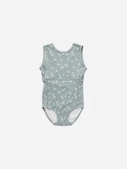Rylee + Cru Léotard Blue Daisy -Enfant Périphériques Magasin rylee cru leotard blue daisy 3