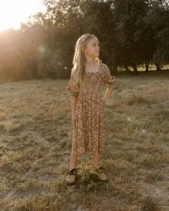Rylee + Cru Robe Adelaine Harvest -Enfant Périphériques Magasin rylee cru robe adelaine harvest 4