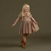 Rylee + Cru Robe Camille Gingham Brown -Enfant Périphériques Magasin rylee cru robe camille gingham brown