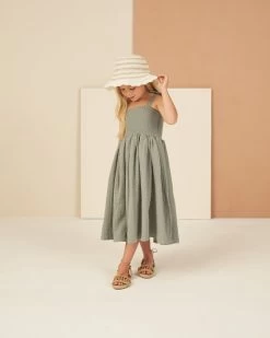 Rylee + Cru Robe Ivy Aqua -Enfant Périphériques Magasin rylee cru robe ivy aqua 2