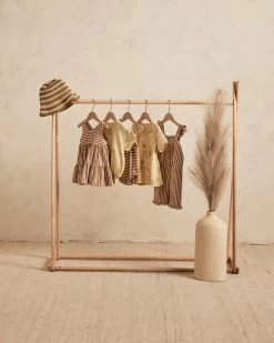 Rylee + Cru Robe Ruby Camel Stripe