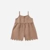 Rylee + Cru Romper Clay