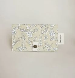 Sauge & Co Protège Carnet Beige Leaves