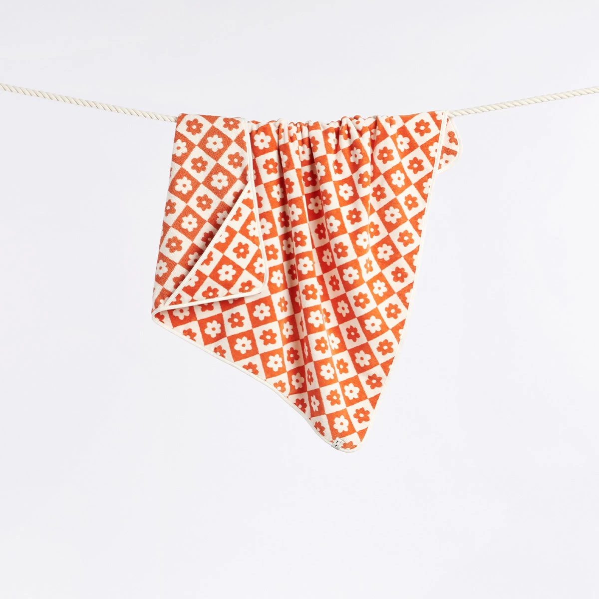 Slowtide Serviette à Capuche - Gigi (Rouille) 3 Slowtide Serviette à Capuche - Gigi (Rouille)