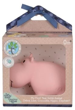 Tikiri Hochet Naturel Hippo
